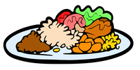 Meal Plate by j4p4n (openclipart) Meal Plate by j4p4n (openclipart)