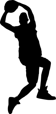 Basketball Player by liftarn on openclipart.org